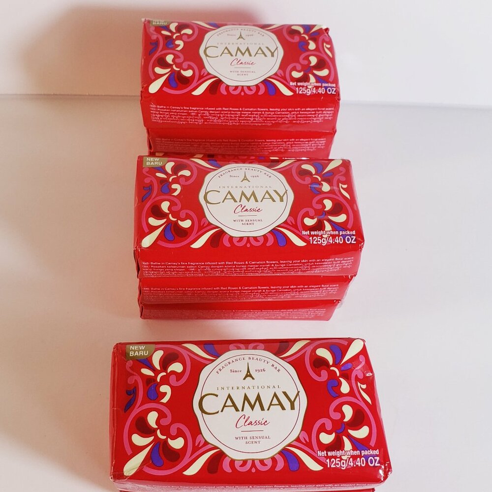 Camay International Classic Deodorant Soap Sensual Scent  Lot of 3 Packs 9 Bars